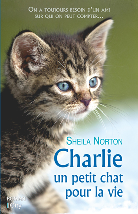 Couv Charlie, un petit chat pour la vie 