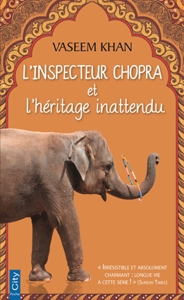 Couv L’inspecteur Chopra et l’héritage inattendu