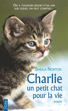 Couv Charlie, un petit chat pour la vie