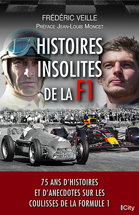 Couv Histoires insolites de la F1